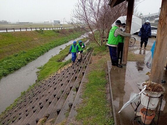 国営巨椋池地区100人クリーン活動への参加（京都府）